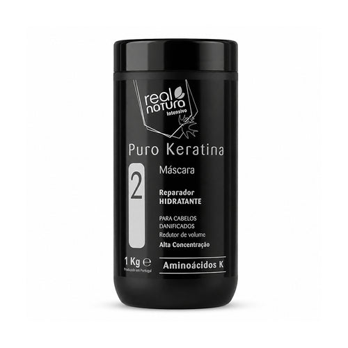 A Máscara Capilar Puro Keratina 1kg Real Natura é uma máscara capilar indicada para todo o tipo de cabelo.