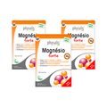 Magnésio Forte 60 comprimidos pack 3 Physalis suplemento alimentar para músculos, energia e sistema nervoso