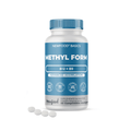 Complemento alimenticio de vitamina B12 + B9 en forma de metilación, 60 comprimidos, New Food, con vitaminas B12 y B9 para favorecer el sistema nervioso y el metabolismo energético.
