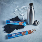 Barra de Proteína Crocante de Chocolate e Sal Marinho 55gr Optimum Nutrition