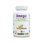 Omega 3 120 Cápsulas Sura Vitasan, suplemento alimentar com óleo de peixe purificado e ácidos gordos essenciais EPA e DHA