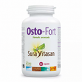 Osto-Fort 90 Cápsulas Sura Vitasan, suplemento alimentar com cálcio, fósforo, vitaminas e minerais para apoio à manutenção de ossos normais