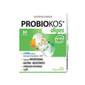 Phytogold Probiokos Diges, frasco de 30 comprimidos con probióticos y enzimas digestivas para favorecer el bienestar gastrointestinal y una digestión equilibrada.
