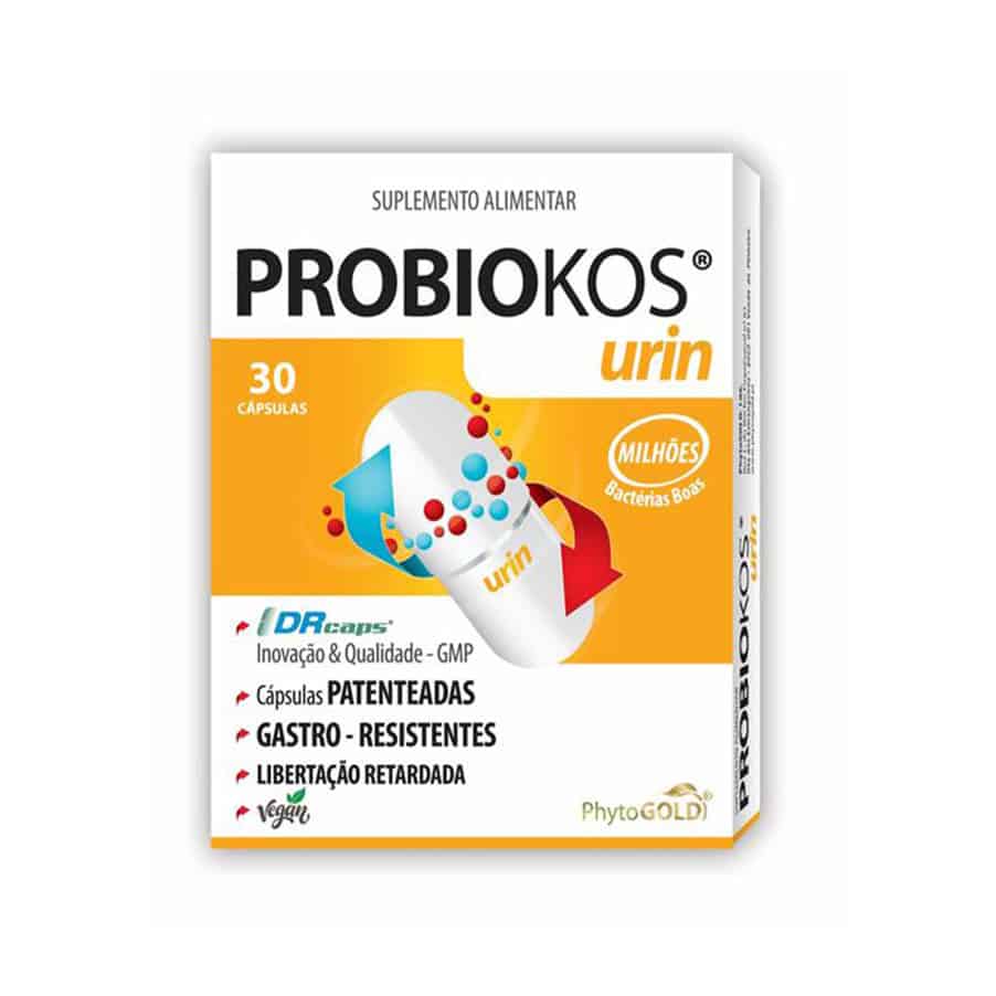 Phytogold Probiokos Urin 30 comprimidos, un complemento con probióticos, arándano rojo y d-manosa para la salud urinaria y el equilibrio de la flora íntima.