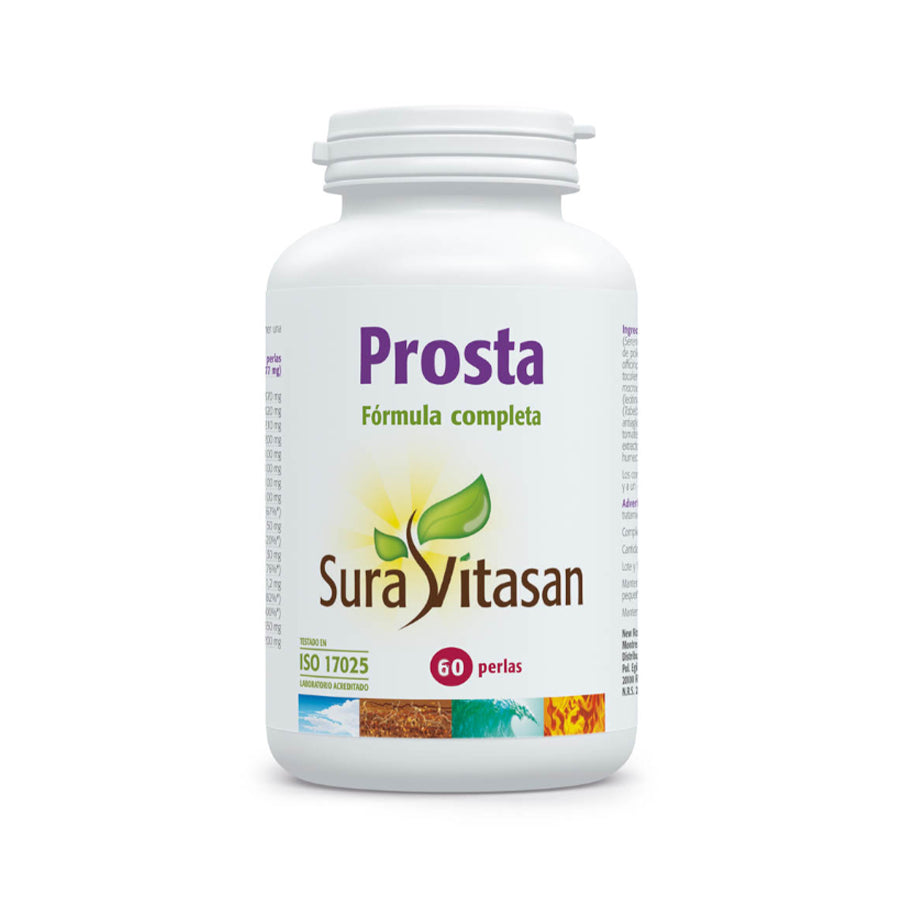 O Prosta da Sura Vitasan é um suplemento alimentar em pérolas, formulado com 18 ingredientes selecionados para complementar a rotina de bem-estar masculino.