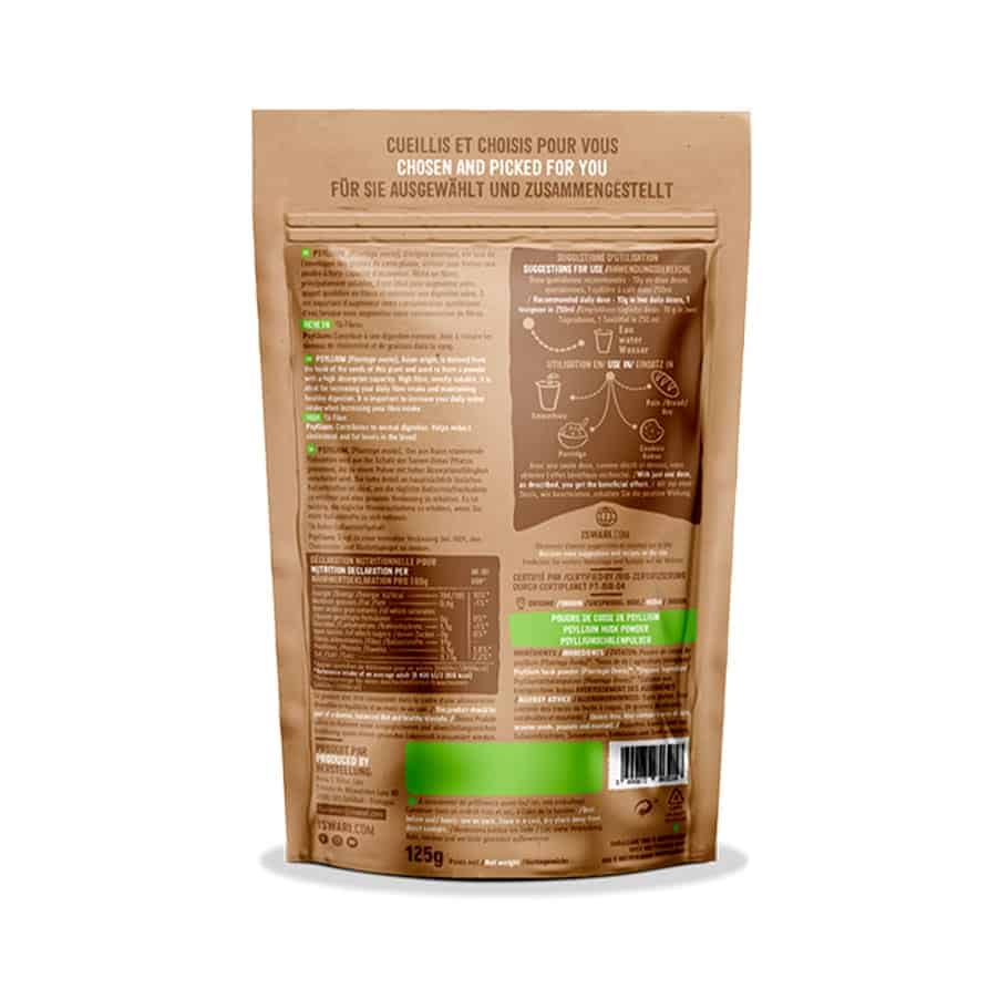 Psyllium Husk em Pó 125gr Iswari