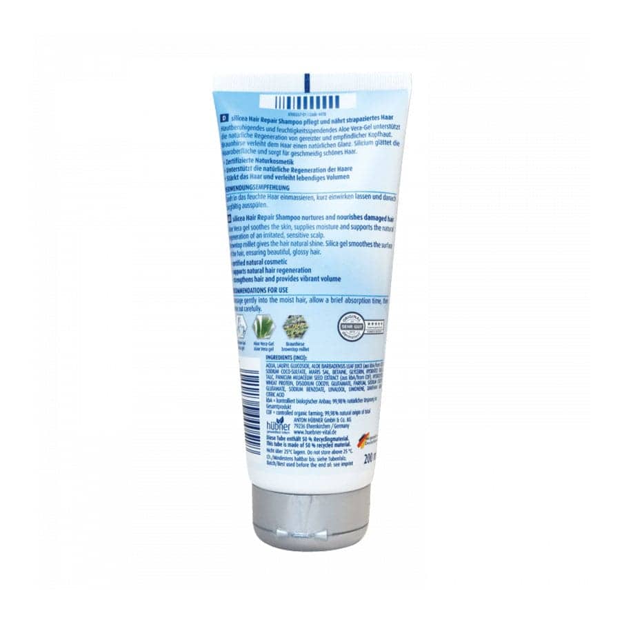 Silicea Hair Repair Shampoo 200ml Hubner
