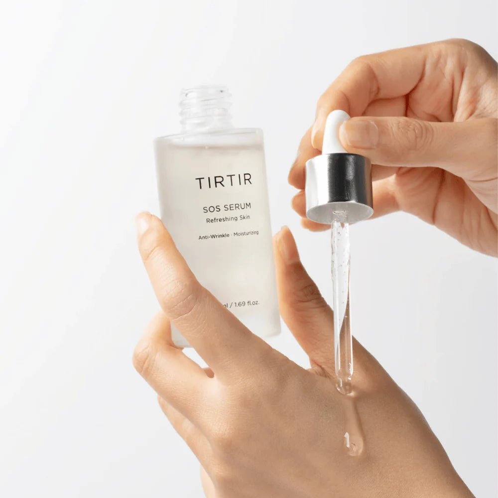 Sérum concentrado com ácido poliglutâmico e adenosina. Hidrata profundamente, reduz rugas, acalma a pele e melhora a elasticidade.