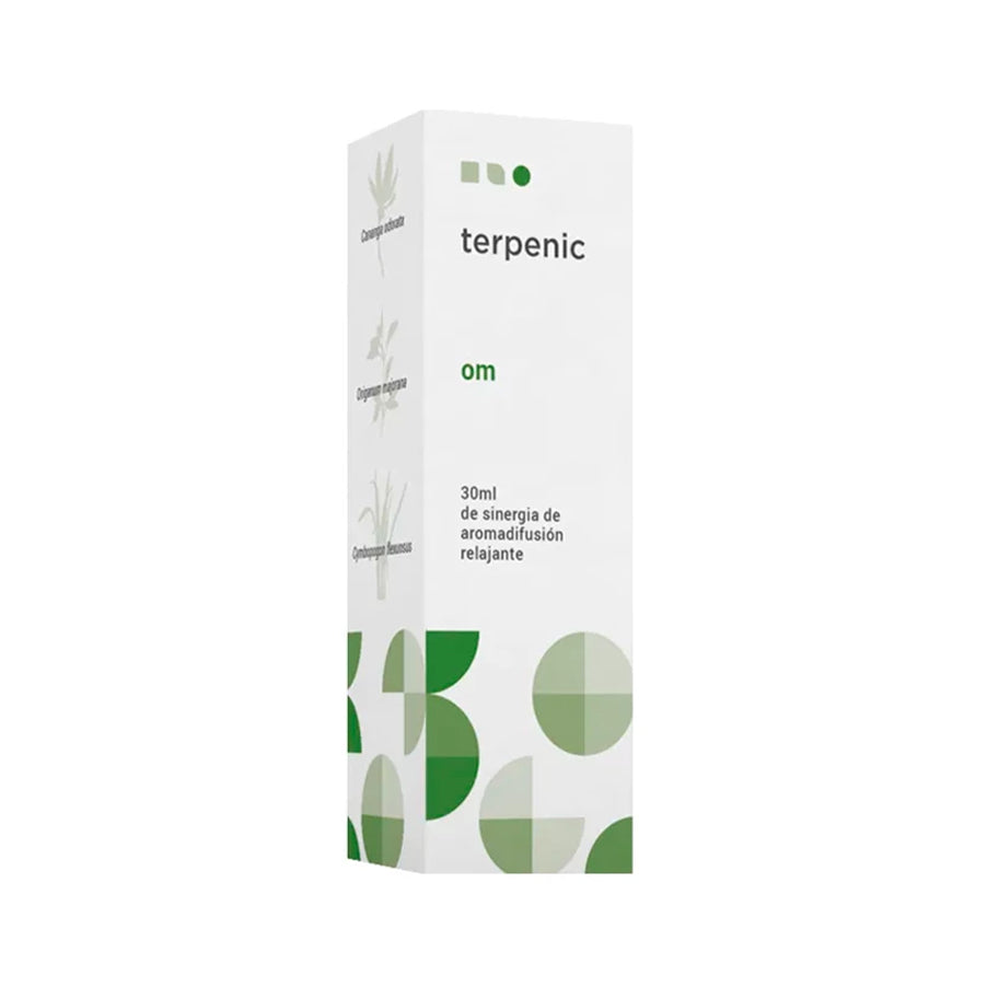 A Sinergia de Aromadifusão Om 30ml Terpenic é uma sinergia de óleos essenciais para aromadifusão.