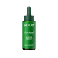 Skin Food Super Sérum Hidratante 30ml Weleda, sérum facial com ácido hialurónico, ceramidas e extratos botânicos para hidratar intensamente, fortalecer a barreira cutânea e promover luminosidade.