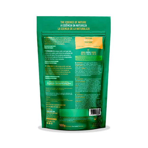 Espirulina y Clorella en Polvo 125g Iswari