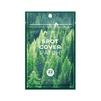 Skin1004 Spot Cover Patch Tea-Trica, envase con 22 parches, tratamiento localizado para el acné con efecto calmante.