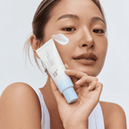 Frasco do Protetor Solar Relief Sun Aqua-Fresh Rice + B5 SPF50+ 50ml da Beauty of Joseon, com fórmula leve e hidratante para proteção diária.