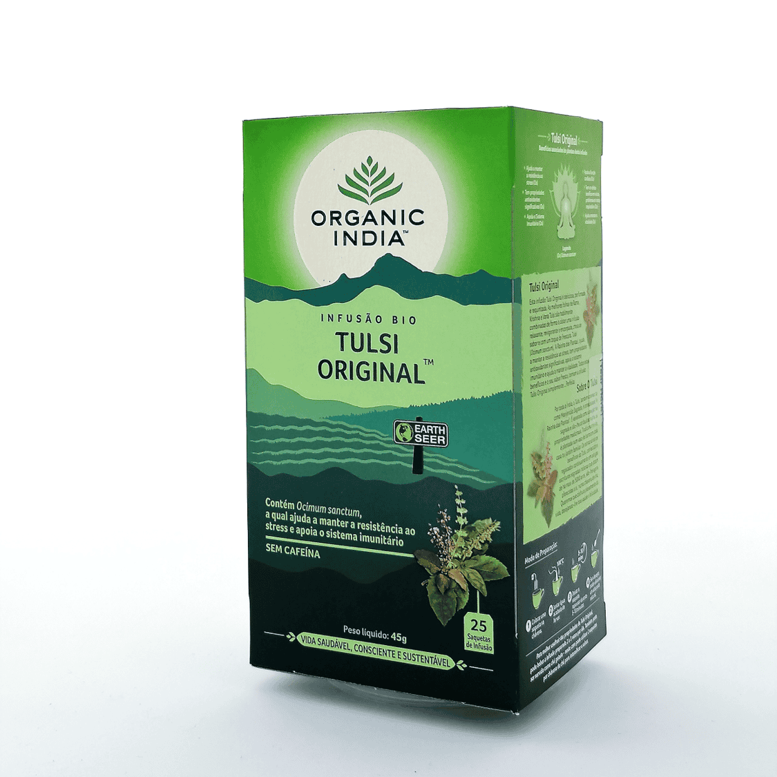 Infusão Bio Tulsi Original 25 Saquetas Organic India