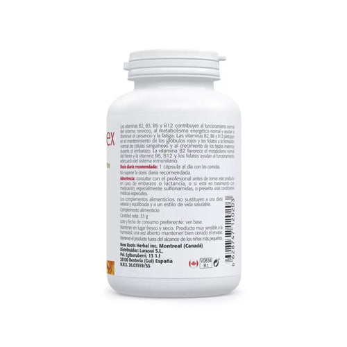 Ultra B Complex 60 Cápsulas Sura Vitasan, suplemento de vitaminas do complexo B com colina e inositol.
