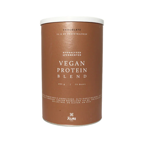 Vegan Protein Blend Chocolate 495gr Auri Foods