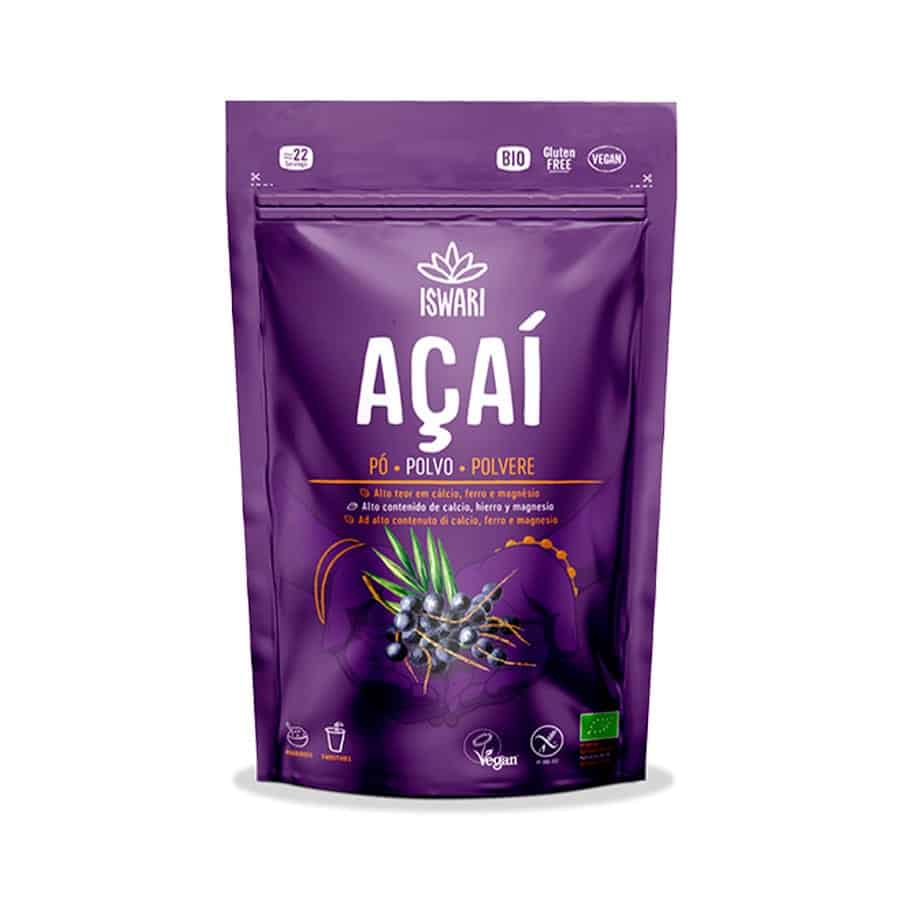 Açaí Liofilizado em Pó 70gr Iswari