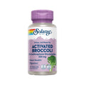 rasco de suplemento Solaray Extrato de Semente de Brócolos Ativado com 30 cápsulas, fonte de sulforafano para defesa celular e desintoxicação natural.