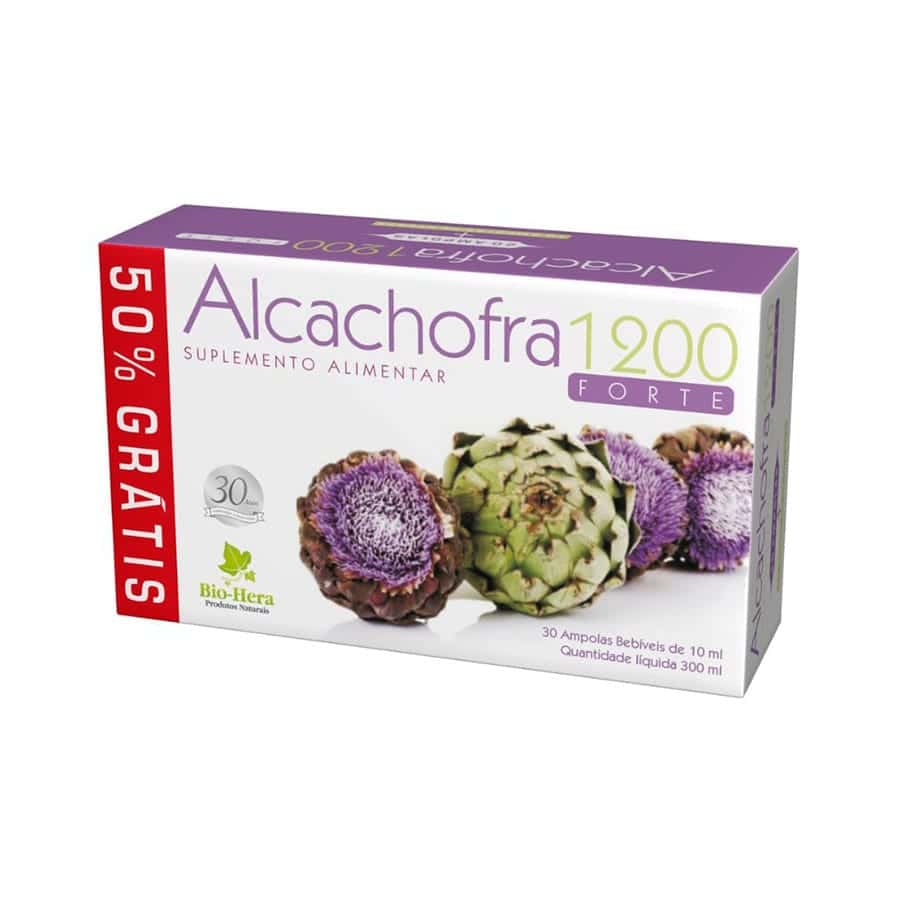 Alcachofra 1200 Forte 30 Ampolas BioHera