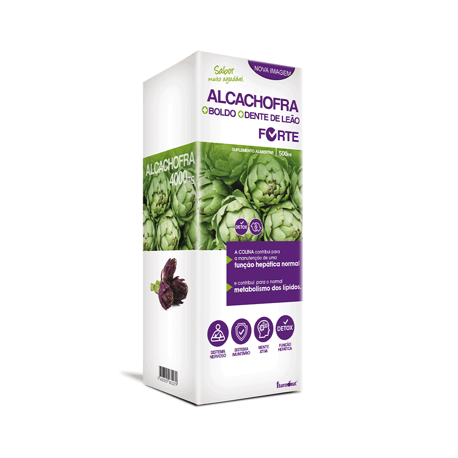 Alcachofra + Boldo + Dente de Leão Forte 500ml Fharmonat