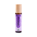 Frasco do Roll-On Alfazema 10ml da Elegante F. J. Campos, óleo essencial calmante com fragrância floral em formato prático