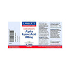 Ácido Alfa Lipóico 300mg 90 Comprimidos