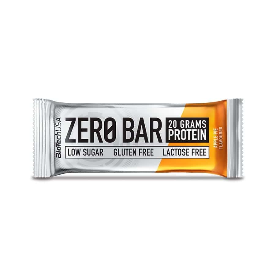Barrita proteica con un 45 % de proteína, alto contenido en fibra, sin gluten, sin lactosa, sin azúcar y sin aspartamo. Ideal para un aporte rápido de proteína de calidad en cualquier momento.