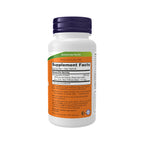 Ashwagandha 450mg 90 Cápsulas Vegetais Now Foods em embalagem branca com tampa laranja.
