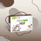 Frasco do Mico Neo HT com 60 cápsulas da NeoVital Health, suplemento com cogumelos medicinais para suporte cardiovascular e equilíbrio da pressão arterial.