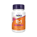 Vitamina B-1 100mg Now Foods em comprimidos para suporte do metabolismo energético