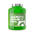 100% Whey Isolate da Scitec Nutrition em embalagem, proteína isolada de soro de leite para nutrição desportiva