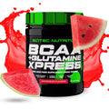 BCAA + Glutamine Xpress Melancia 300gr Scitec Nutrition é um suplemento alimentar em pó
