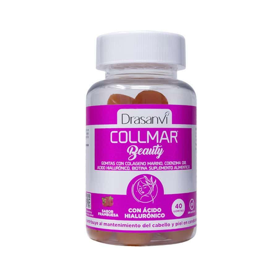 Collmar Beauty 40 gomas Drasanvi com colagénio e biotina para pele cabelo e unhas
