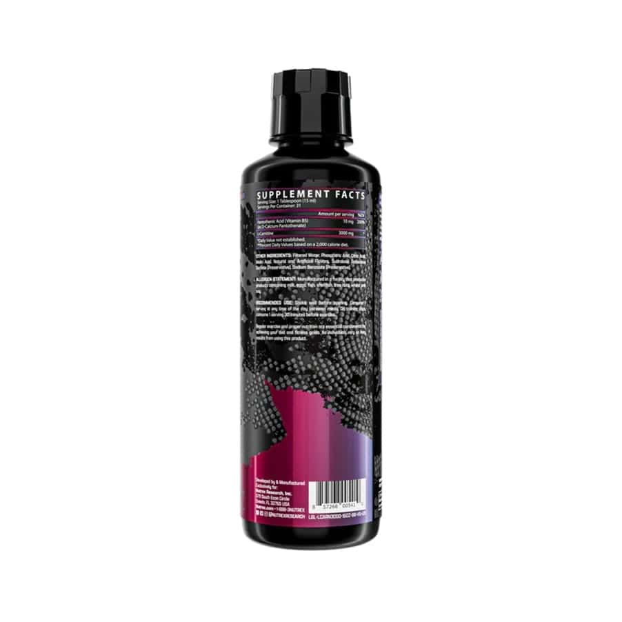 Suplemento líquido com 3000 mg de L-carnitina por dose. Auxilia na conversão de gordura em energia, aumentando a resistência e melhorando o desempenho físico