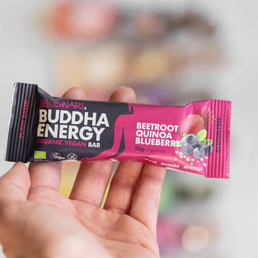 Buddha Energy Bar Beterraba Quinoa Mirtilo 35gr Iswari