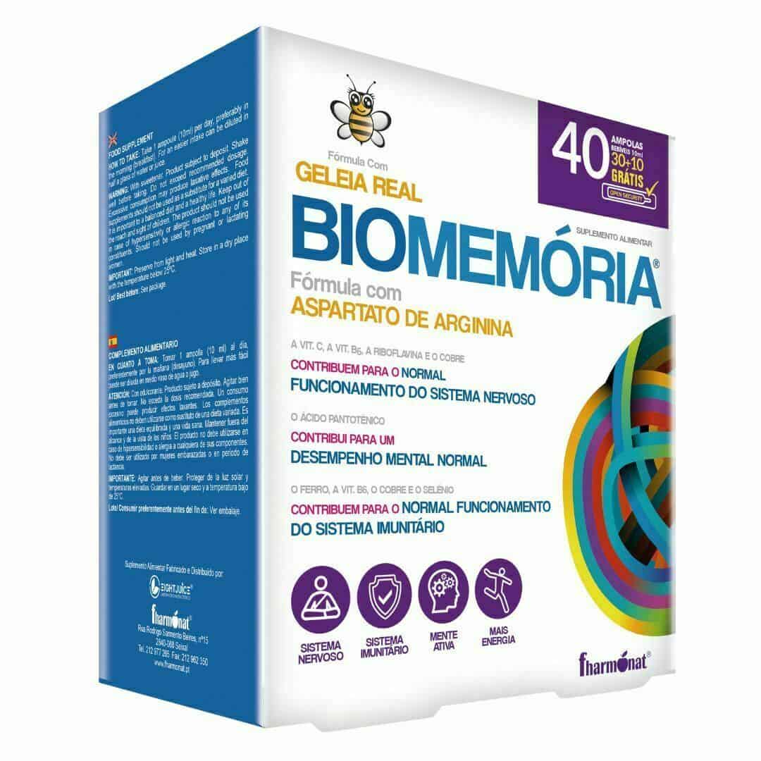 Biomemória 40 Ampolas - Fharmonat