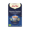 Infusión orgánica Yogi Good Night en una caja de 17 bolsitas de té, una mezcla relajante de hierbas orgánicas para la relajación nocturna.
