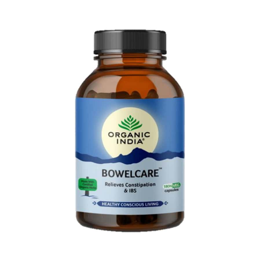 Bowelcare Cuidados Intestinais 90 Cápsulas Organic India