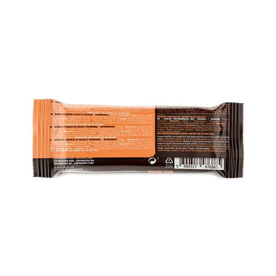 Buddha Protein Bar Cacau Amêndoa Torrada 47gr Iswari