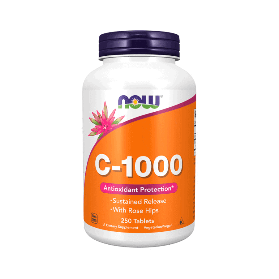 Vitamina C 1000 Sustained Release 250 Comprimidos Now Foods