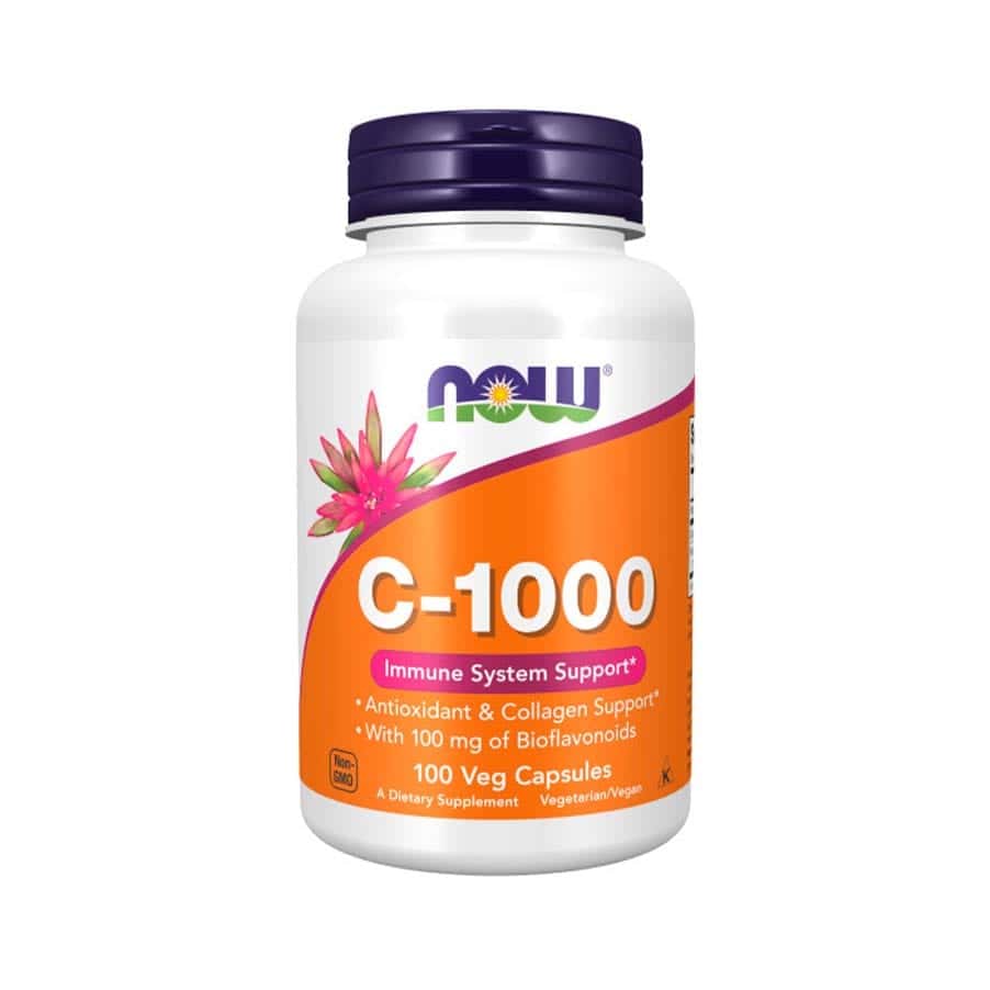 Vitamina C 1000 C/ Bioflavonoides 100 Cápsulas Now Foods