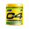 C4 Original Pre-Workout Cellucor, suplemento pré-treino em pó com sabor a maçã verde, em embalagem de 204 g.