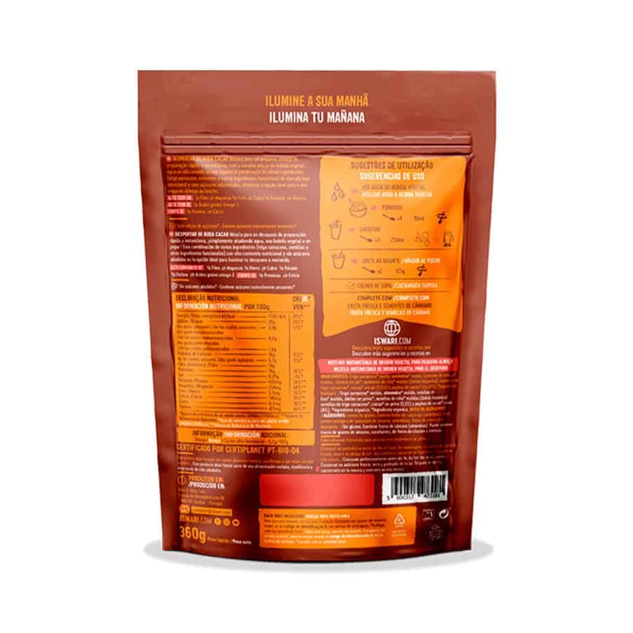 Despertar de Buda Cacau 360gr Iswari