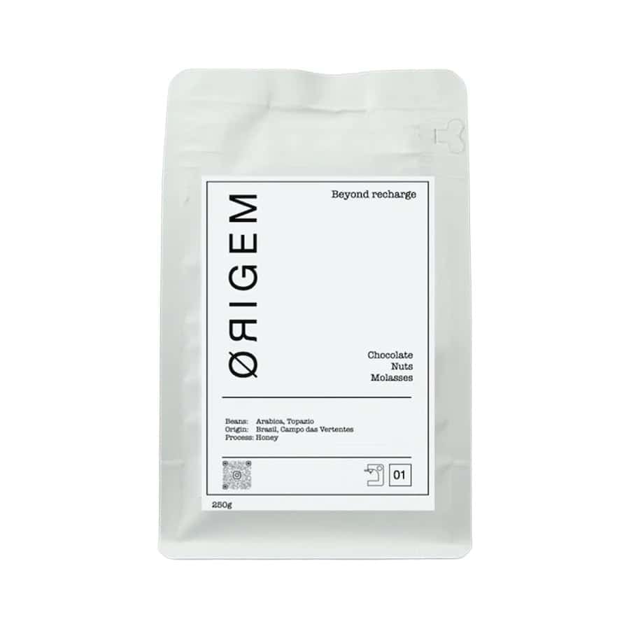 Granos de café artesanal 100% Arábica 250g Origen