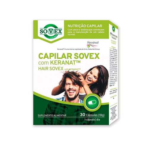 Capilar com Keranat 30 Cápsulas Sovex