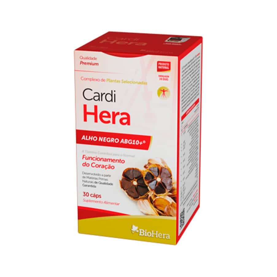 Cardi Hera Alho Negro 30 Cápsulas Biohera
