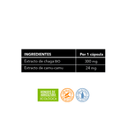 NeoVital Health Chaga Neo, frasco con 60 cápsulas, un suplemento natural para el apoyo del sistema inmunitario y con antioxidantes.