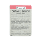 Barra do Champô Sólido Cabelo Oleoso 80g da Drasanvi, fórmula natural para controle da oleosidade e limpeza equilibrada.