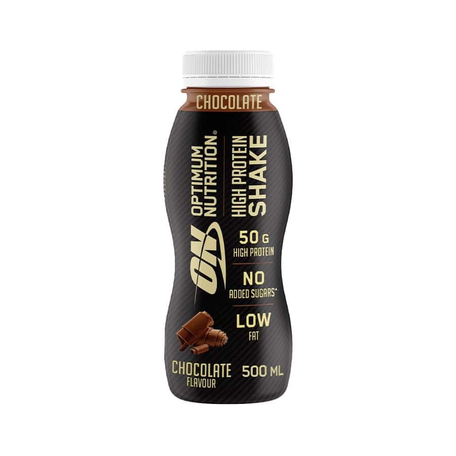 Batido de chocolate alto en proteínas 500 ml