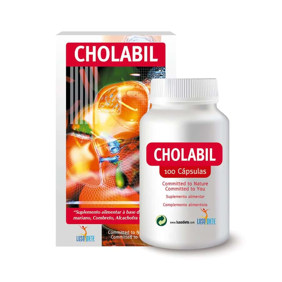 Cholabil 100 Cápsulas Lusodiete